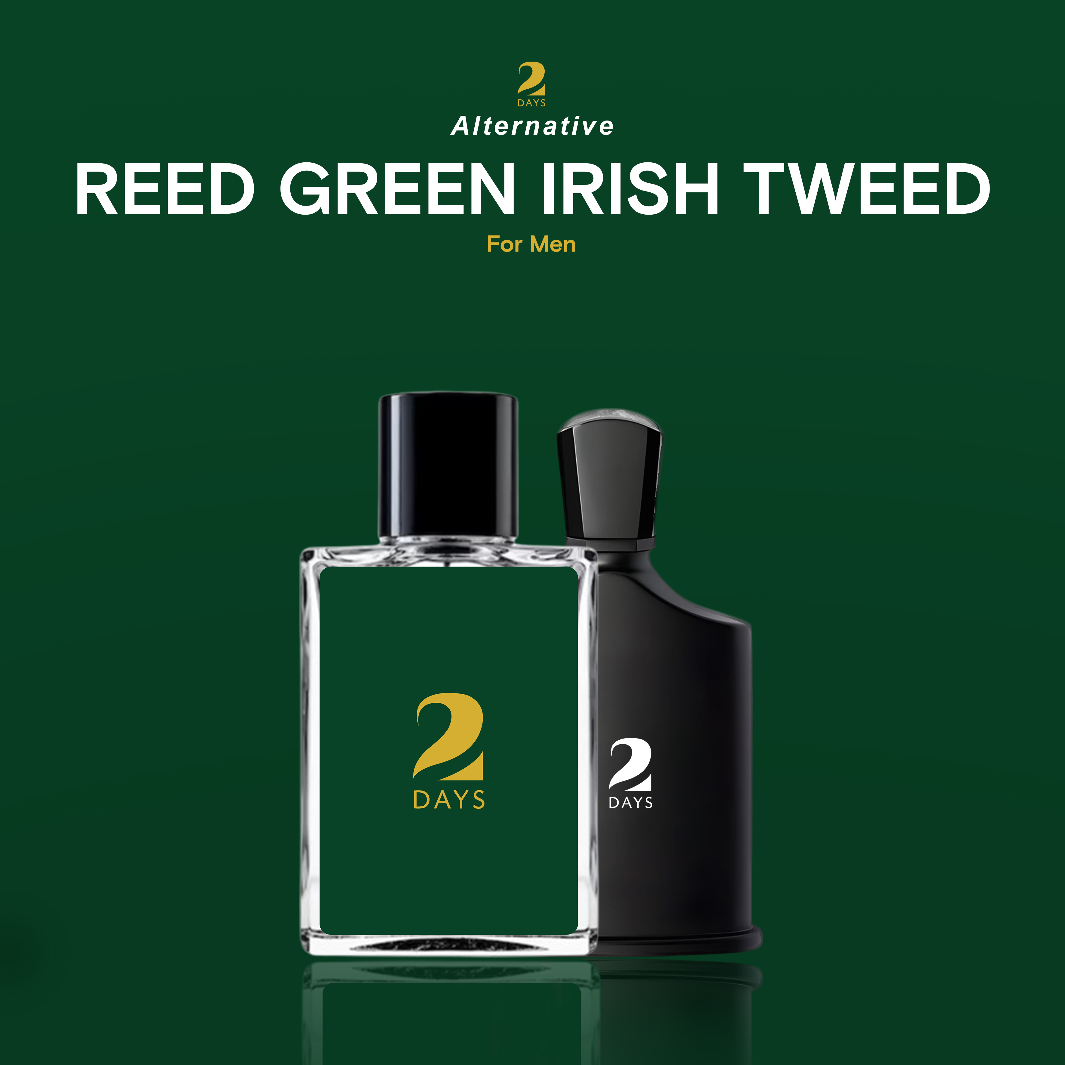 REED GREEN IRISH TWEED