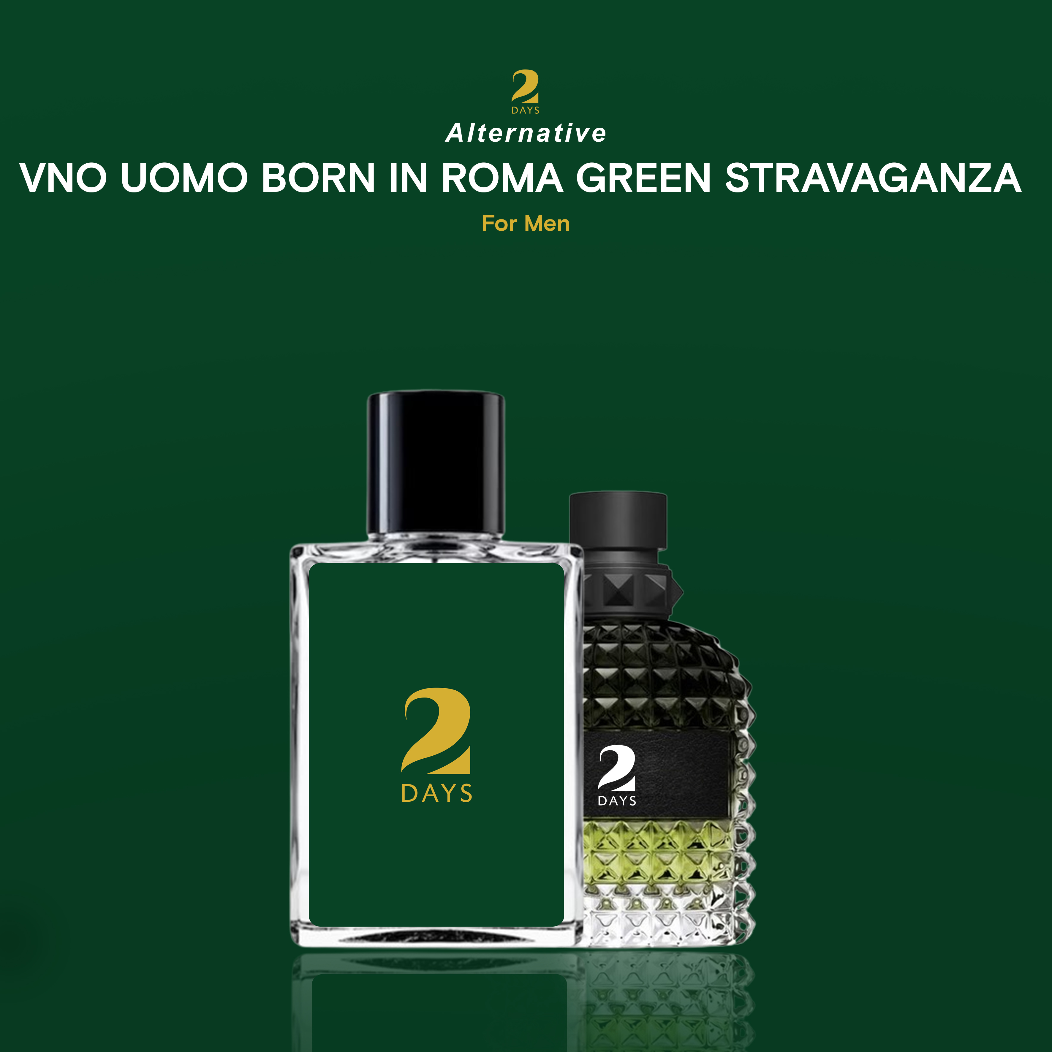 VNO UOMO BORN IN ROMA GREEN STRAVAGANZA