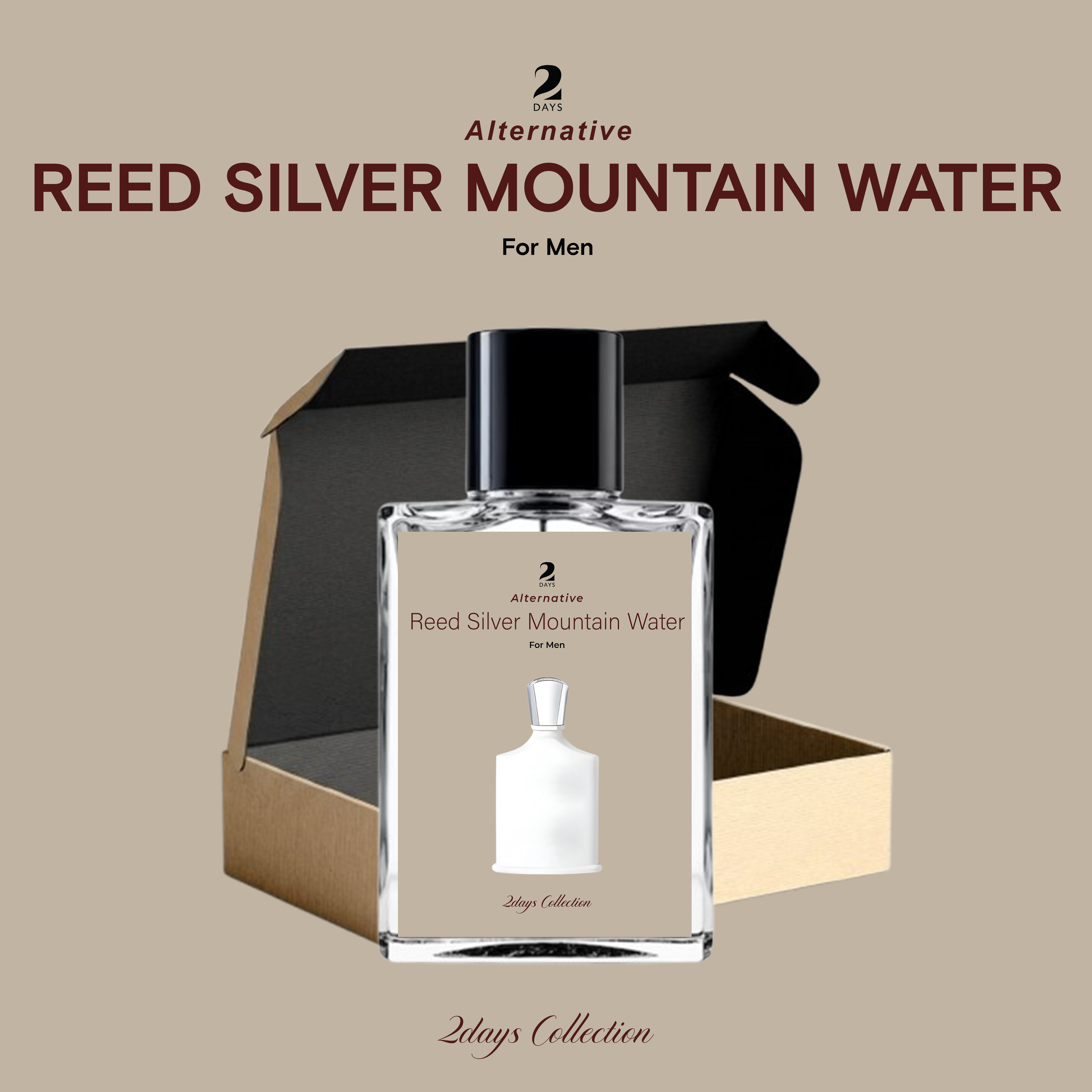 2DAYS COLLECTION SILVER MOUNTAIN WATER (NICHE MEN)