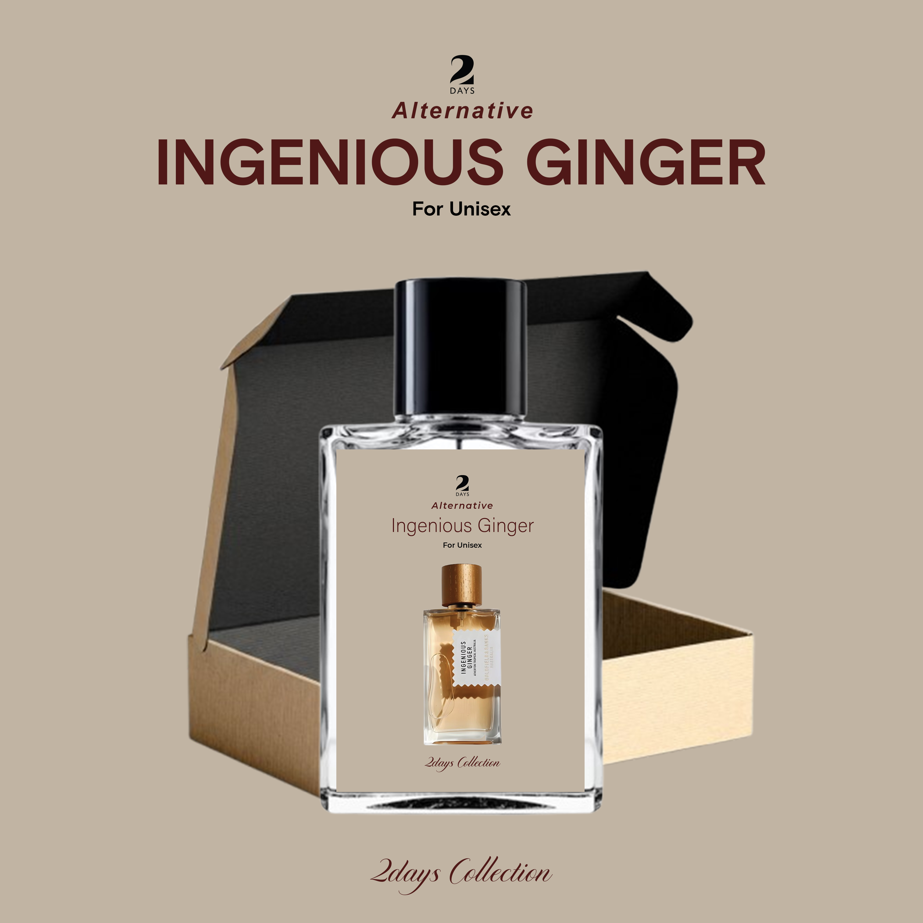 2DAYS COLLECTION INGENIOUS GINGER (NICHE MEN)